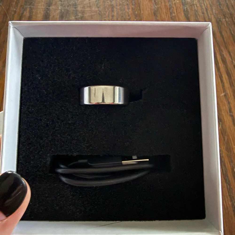 Smart Heart Ring - Silver